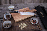 MAC Damascus japonský kuchařský nůž na zeleninu Nakiri