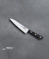 MAC Chef japonský kuchařský univerzální nůž s dutým vroubkováním 130 mm